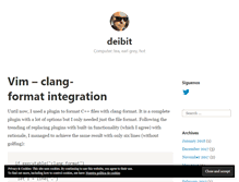 Tablet Screenshot of deibit.com